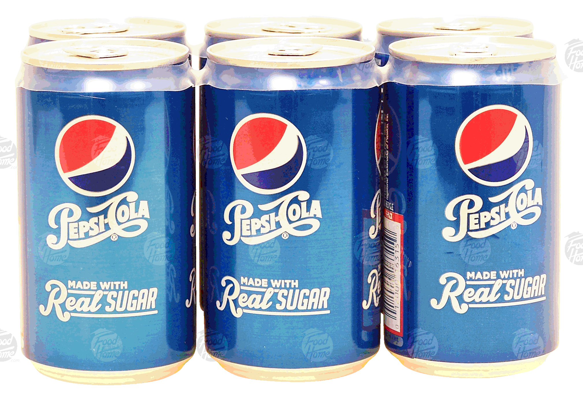 Pepsi  cola carbonated soda made with real sugar, 7.5-fl. oz. Full-Size Picture